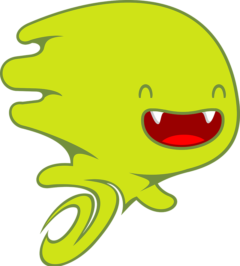 Yeşil Gremlin DistroKid logosu
